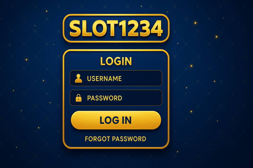 slot1234 login